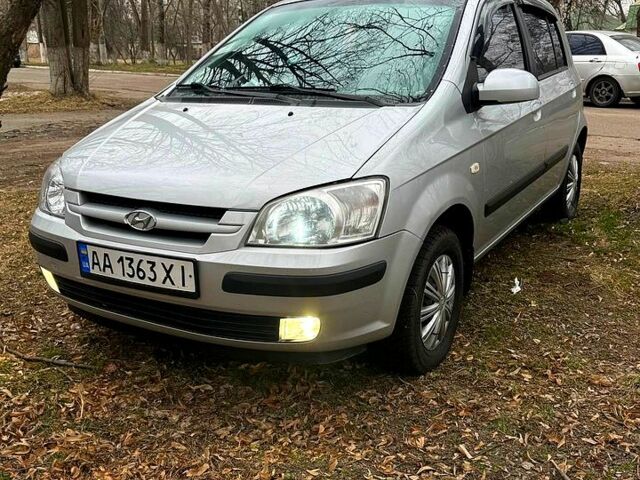 Сірий Хендай Гетц, об'ємом двигуна 1.3 л та пробігом 169 тис. км за 5200 $, фото 1 на Automoto.ua