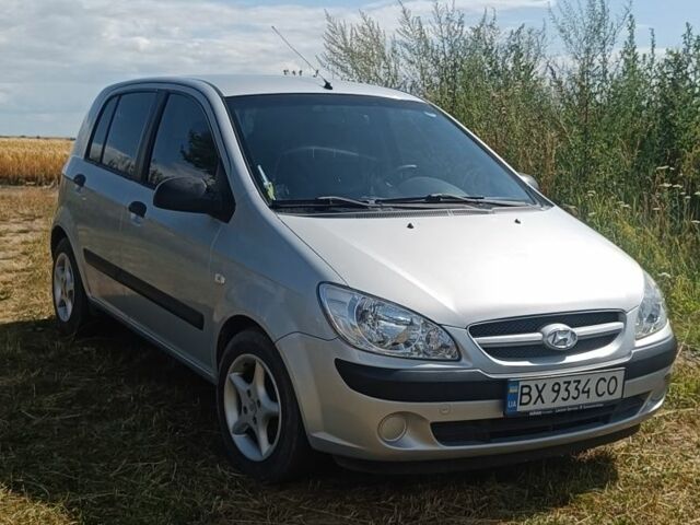 Сірий Хендай Гетц, об'ємом двигуна 1.1 л та пробігом 120 тис. км за 3613 $, фото 1 на Automoto.ua