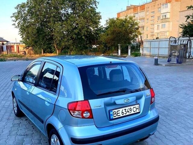 Серый Хендай Гетц, объемом двигателя 1.3 л и пробегом 213 тыс. км за 4200 $, фото 1 на Automoto.ua