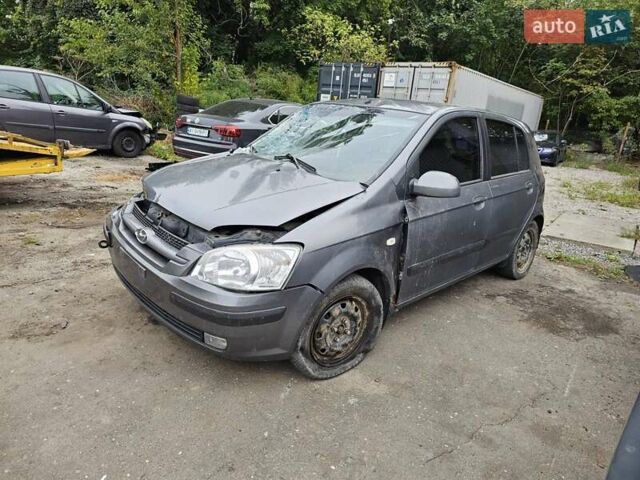Сірий Хендай Гетц, об'ємом двигуна 1.4 л та пробігом 90 тис. км за 1700 $, фото 1 на Automoto.ua