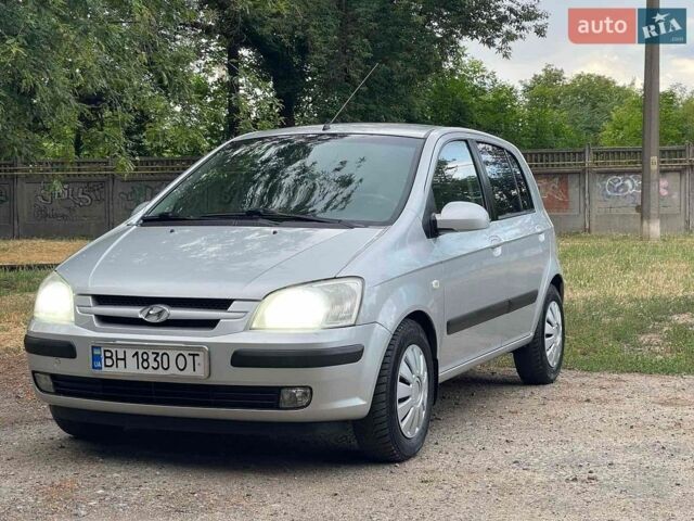 Сірий Хендай Гетц, об'ємом двигуна 1.4 л та пробігом 150 тис. км за 5750 $, фото 1 на Automoto.ua
