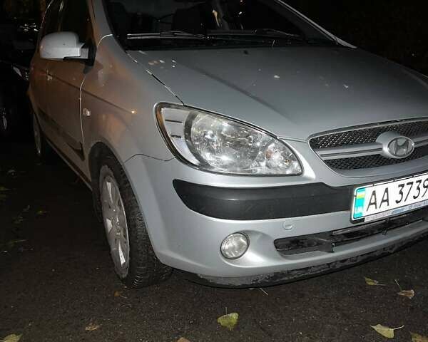 Серый Хендай Гетц, объемом двигателя 1.59 л и пробегом 126 тыс. км за 3700 $, фото 1 на Automoto.ua