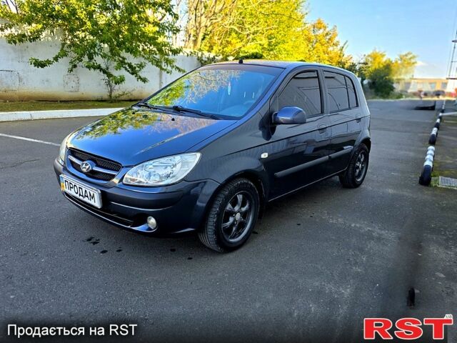 Серый Хендай Гетц, объемом двигателя 1.4 л и пробегом 190 тыс. км за 5200 $, фото 1 на Automoto.ua