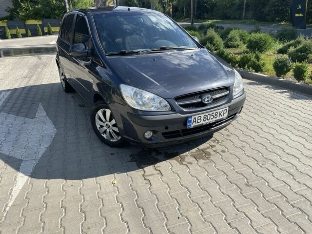 Сірий Хендай Гетц, об'ємом двигуна 1.4 л та пробігом 185 тис. км за 4096 $, фото 1 на Automoto.ua