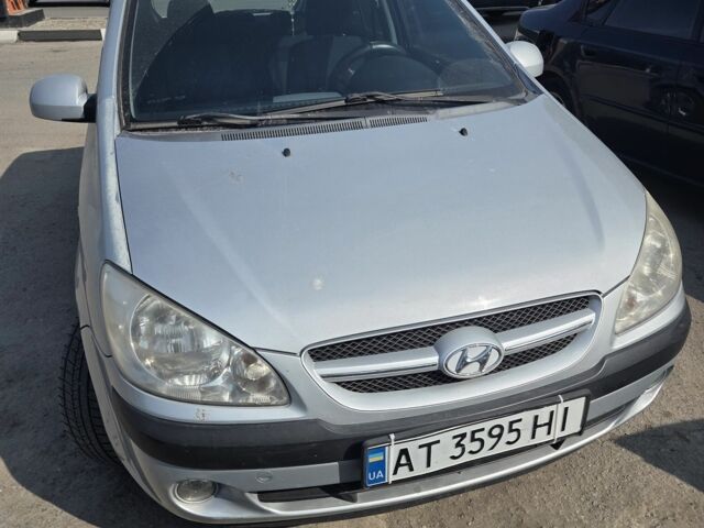 Серый Хендай Гетц, объемом двигателя 1.4 л и пробегом 206 тыс. км за 3400 $, фото 1 на Automoto.ua