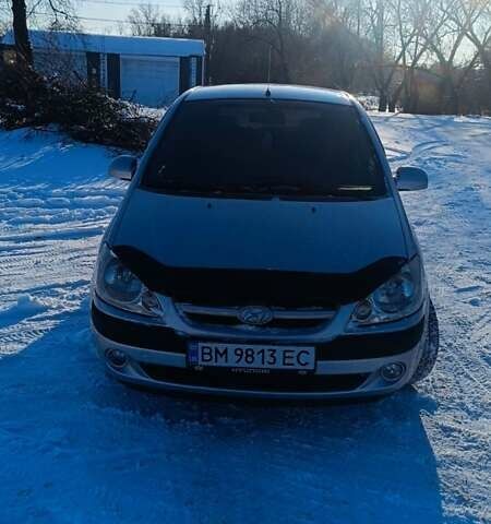 Сірий Хендай Гетц, об'ємом двигуна 1.4 л та пробігом 170 тис. км за 5000 $, фото 1 на Automoto.ua