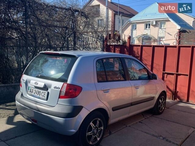 Серый Хендай Гетц, объемом двигателя 1.4 л и пробегом 190 тыс. км за 4200 $, фото 1 на Automoto.ua