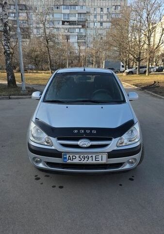 Серый Хендай Гетц, объемом двигателя 1.4 л и пробегом 210 тыс. км за 4700 $, фото 1 на Automoto.ua
