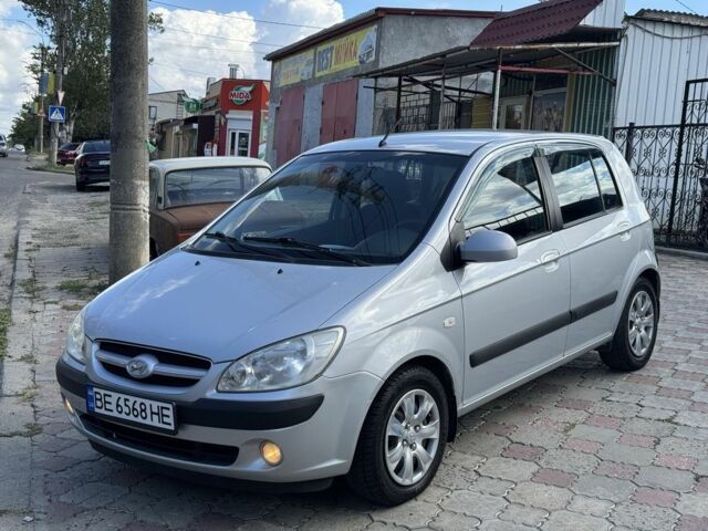Сірий Хендай Гетц, об'ємом двигуна 1.6 л та пробігом 216 тис. км за 5199 $, фото 1 на Automoto.ua