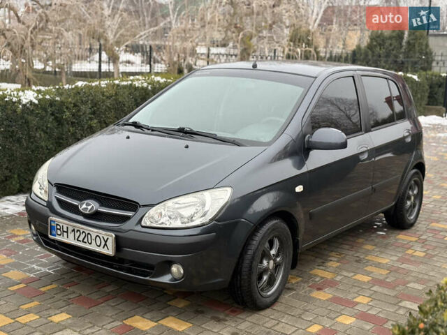 Сірий Хендай Гетц, об'ємом двигуна 1.4 л та пробігом 195 тис. км за 4600 $, фото 1 на Automoto.ua
