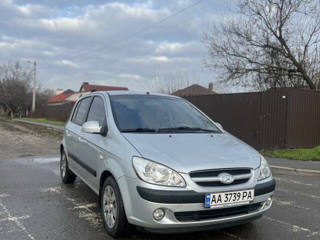 Сірий Хендай Гетц, об'ємом двигуна 1.6 л та пробігом 126 тис. км за 4600 $, фото 1 на Automoto.ua