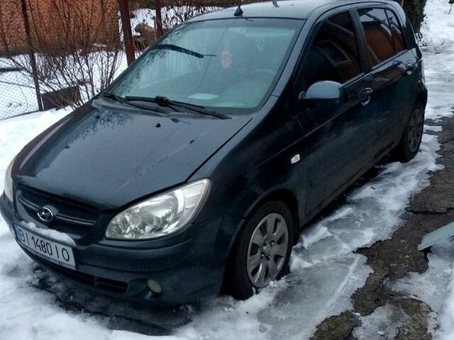 Сірий Хендай Гетц, об'ємом двигуна 1.4 л та пробігом 0 тис. км за 4000 $, фото 1 на Automoto.ua