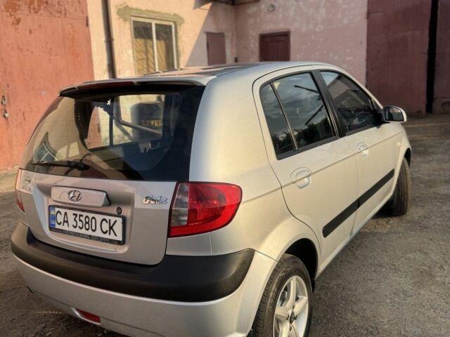 Серый Хендай Гетц, объемом двигателя 1.1 л и пробегом 187 тыс. км за 4600 $, фото 1 на Automoto.ua