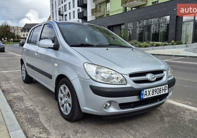 Серый Хендай Гетц, объемом двигателя 1.4 л и пробегом 121 тыс. км за 5300 $, фото 1 на Automoto.ua