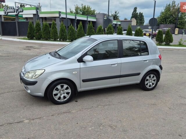 Сірий Хендай Гетц, об'ємом двигуна 1.6 л та пробігом 162 тис. км за 5400 $, фото 1 на Automoto.ua