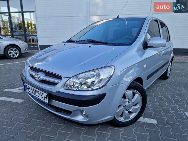 Серый Хендай Гетц, объемом двигателя 1.4 л и пробегом 112 тыс. км за 5300 $, фото 1 на Automoto.ua