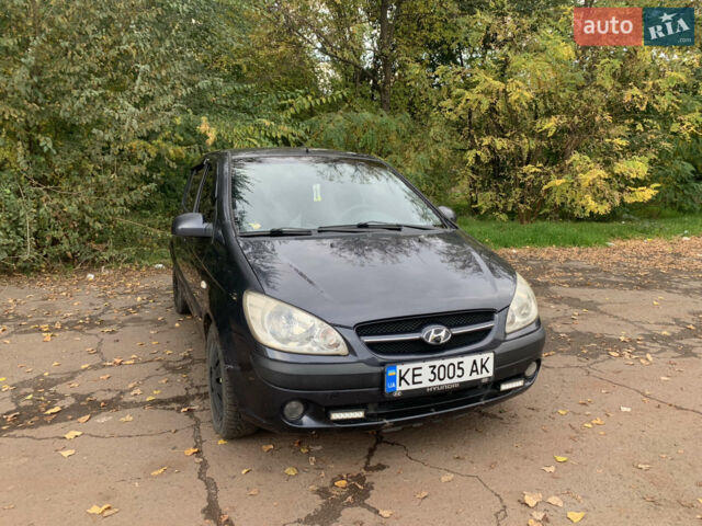 Сірий Хендай Гетц, об'ємом двигуна 1.4 л та пробігом 138 тис. км за 5000 $, фото 1 на Automoto.ua