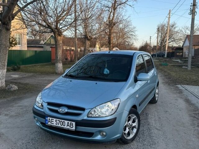 Сірий Хендай Гетц, об'ємом двигуна 1.6 л та пробігом 96 тис. км за 5700 $, фото 1 на Automoto.ua