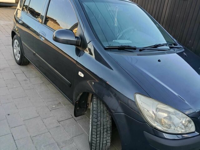 Сірий Хендай Гетц, об'ємом двигуна 1.4 л та пробігом 210 тис. км за 5500 $, фото 1 на Automoto.ua