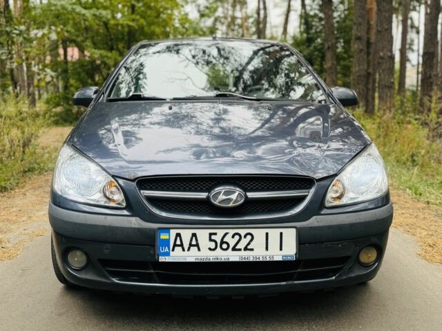Сірий Хендай Гетц, об'ємом двигуна 1.4 л та пробігом 185 тис. км за 3550 $, фото 1 на Automoto.ua