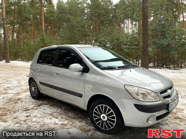 Сірий Хендай Гетц, об'ємом двигуна 1.4 л та пробігом 196 тис. км за 5600 $, фото 1 на Automoto.ua