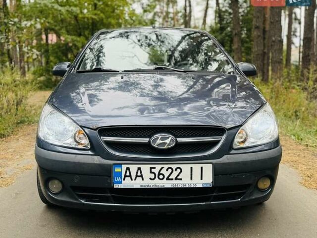 Сірий Хендай Гетц, об'ємом двигуна 1.4 л та пробігом 185 тис. км за 3550 $, фото 1 на Automoto.ua