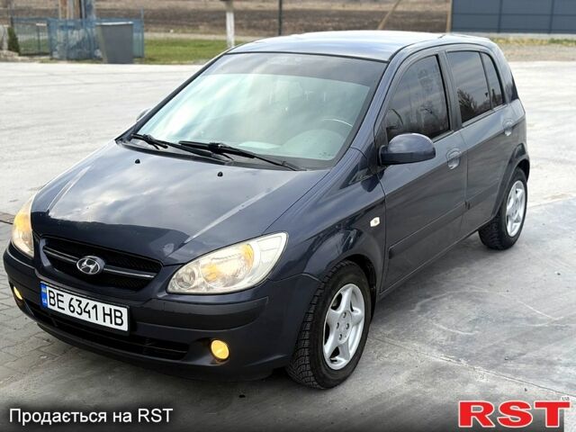 Серый Хендай Гетц, объемом двигателя 1.4 л и пробегом 187 тыс. км за 4000 $, фото 1 на Automoto.ua