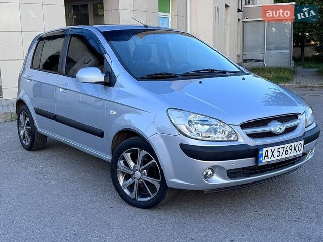 Серый Хендай Гетц, объемом двигателя 1.4 л и пробегом 192 тыс. км за 5700 $, фото 1 на Automoto.ua