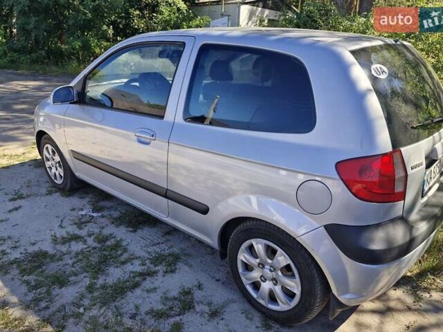 Сірий Хендай Гетц, об'ємом двигуна 1.09 л та пробігом 186 тис. км за 4100 $, фото 1 на Automoto.ua