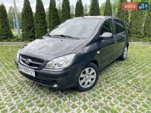 Серый Хендай Гетц, объемом двигателя 1.6 л и пробегом 185 тыс. км за 3850 $, фото 1 на Automoto.ua