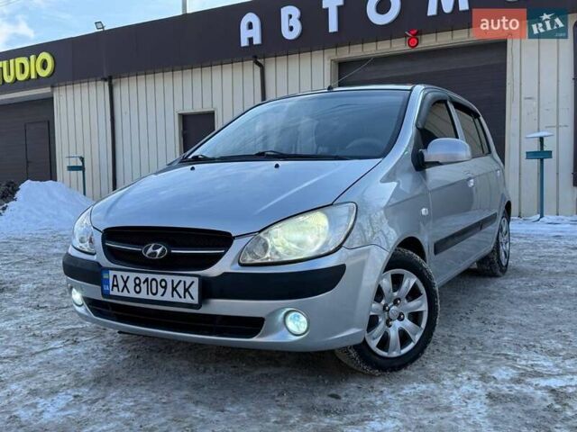 Серый Хендай Гетц, объемом двигателя 1.6 л и пробегом 175 тыс. км за 5949 $, фото 1 на Automoto.ua