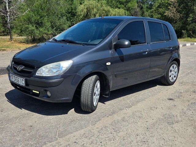Сірий Хендай Гетц, об'ємом двигуна 1.4 л та пробігом 210 тис. км за 5200 $, фото 1 на Automoto.ua