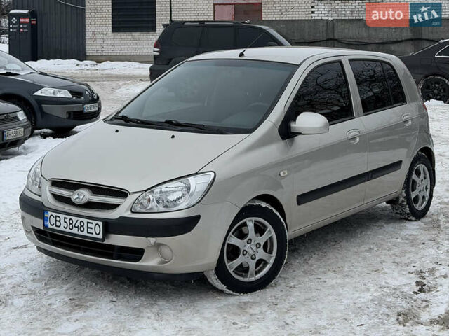 Сірий Хендай Гетц, об'ємом двигуна 1.4 л та пробігом 109 тис. км за 5450 $, фото 1 на Automoto.ua