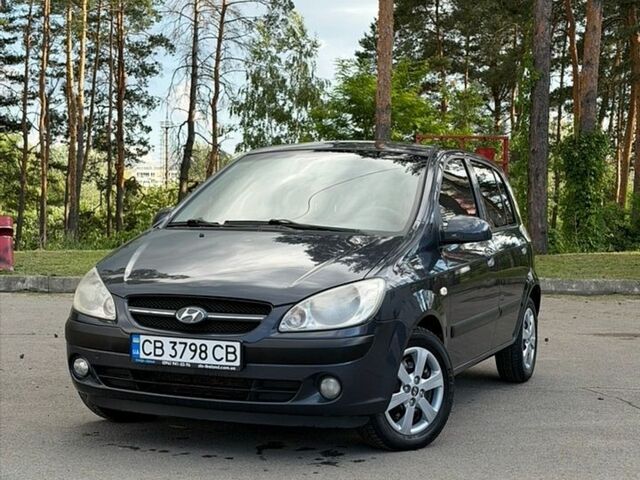 Сірий Хендай Гетц, об'ємом двигуна 1.6 л та пробігом 220 тис. км за 5600 $, фото 1 на Automoto.ua