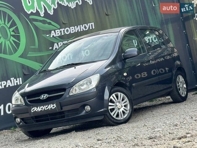 Серый Хендай Гетц, объемом двигателя 1.4 л и пробегом 190 тыс. км за 3200 $, фото 1 на Automoto.ua