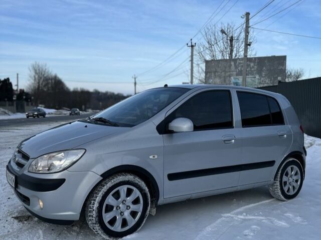 Серый Хендай Гетц, объемом двигателя 1.4 л и пробегом 287 тыс. км за 5450 $, фото 1 на Automoto.ua