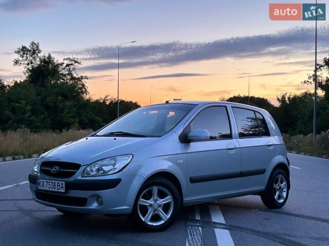 Серый Хендай Гетц, объемом двигателя 1.4 л и пробегом 175 тыс. км за 6350 $, фото 1 на Automoto.ua