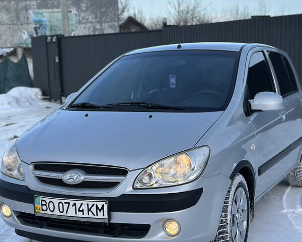 Серый Хендай Гетц, объемом двигателя 1.4 л и пробегом 287 тыс. км за 5450 $, фото 1 на Automoto.ua