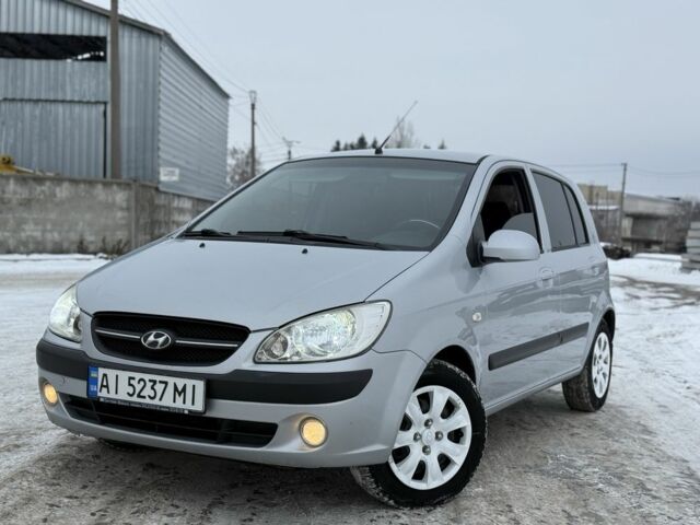 Сірий Хендай Гетц, об'ємом двигуна 1.4 л та пробігом 210 тис. км за 3950 $, фото 1 на Automoto.ua