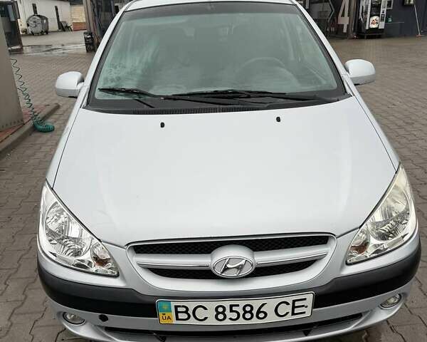 Серый Хендай Гетц, объемом двигателя 1.4 л и пробегом 83 тыс. км за 5500 $, фото 1 на Automoto.ua