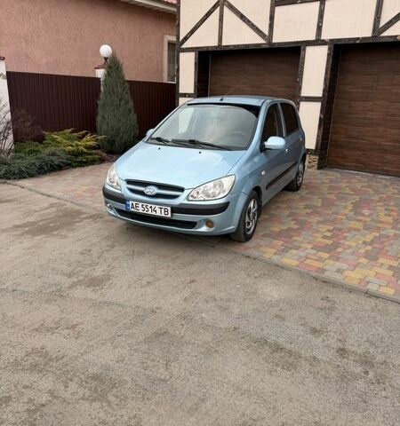 Серый Хендай Гетц, объемом двигателя 1.6 л и пробегом 197 тыс. км за 5650 $, фото 1 на Automoto.ua