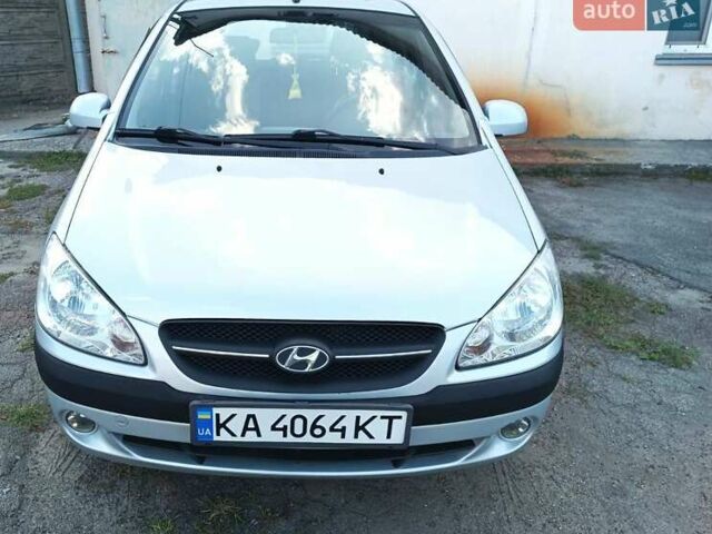 Серый Хендай Гетц, объемом двигателя 1.6 л и пробегом 168 тыс. км за 6200 $, фото 1 на Automoto.ua