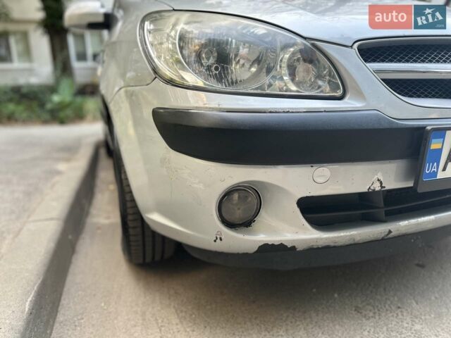 Сірий Хендай Гетц, об'ємом двигуна 1.6 л та пробігом 204 тис. км за 4650 $, фото 1 на Automoto.ua