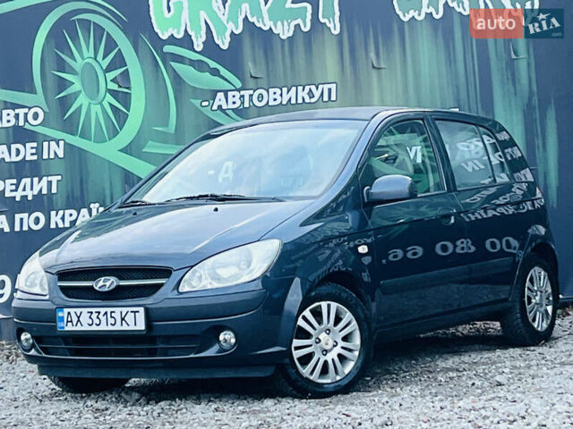 Серый Хендай Гетц, объемом двигателя 1.4 л и пробегом 190 тыс. км за 3700 $, фото 1 на Automoto.ua