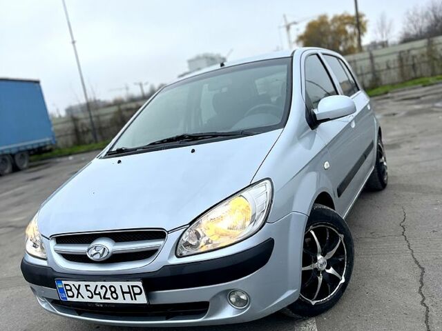 Серый Хендай Гетц, объемом двигателя 1.4 л и пробегом 188 тыс. км за 4700 $, фото 1 на Automoto.ua