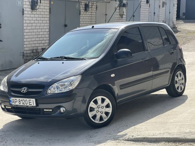 Серый Хендай Гетц, объемом двигателя 1.4 л и пробегом 194 тыс. км за 5000 $, фото 1 на Automoto.ua