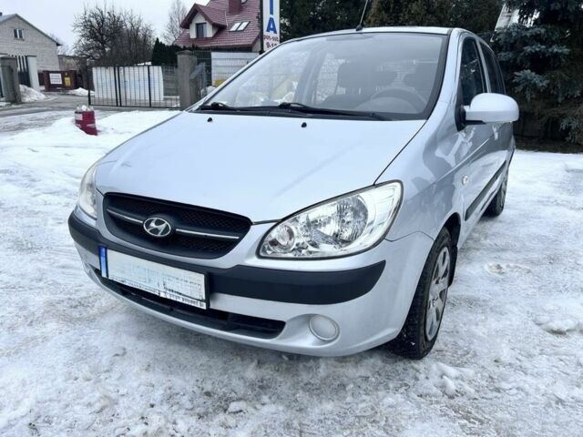 Серый Хендай Гетц, объемом двигателя 1.1 л и пробегом 170 тыс. км за 2160 $, фото 1 на Automoto.ua