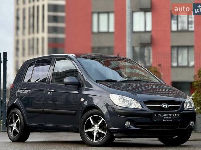 Серый Хендай Гетц, объемом двигателя 1.6 л и пробегом 159 тыс. км за 6500 $, фото 1 на Automoto.ua