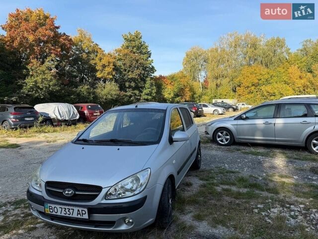 Серый Хендай Гетц, объемом двигателя 1.4 л и пробегом 87 тыс. км за 6700 $, фото 1 на Automoto.ua