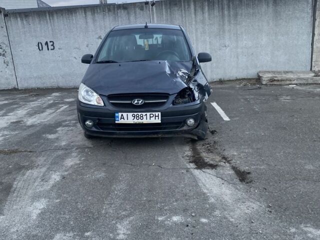 Серый Хендай Гетц, объемом двигателя 1.4 л и пробегом 1 тыс. км за 3300 $, фото 1 на Automoto.ua